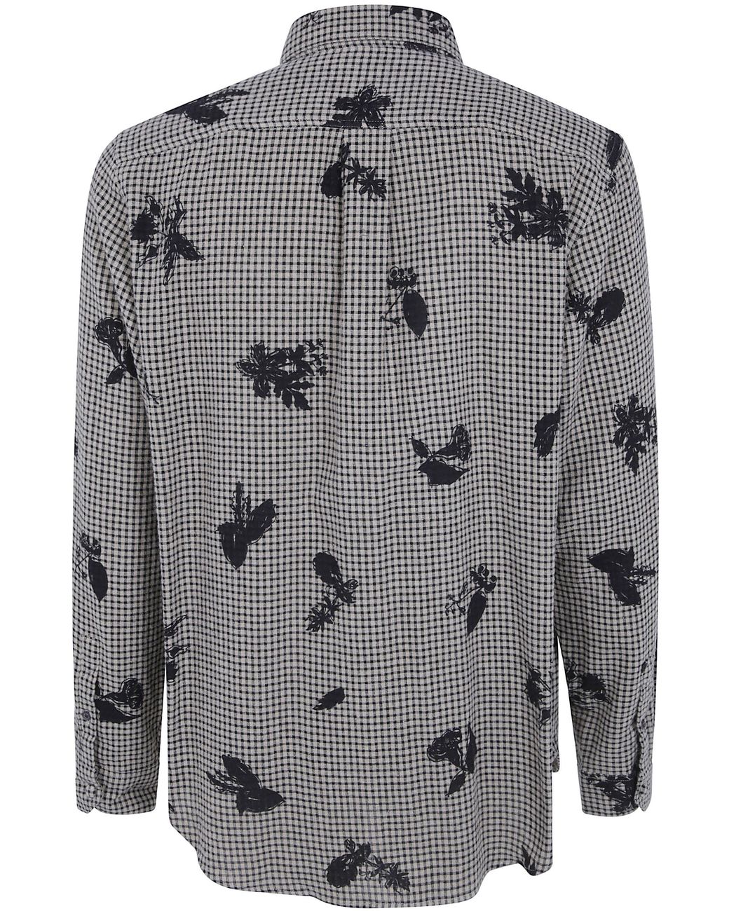 Paul Smith Gray Ps Paul Smith Ls Casual Fit Shirt for men
