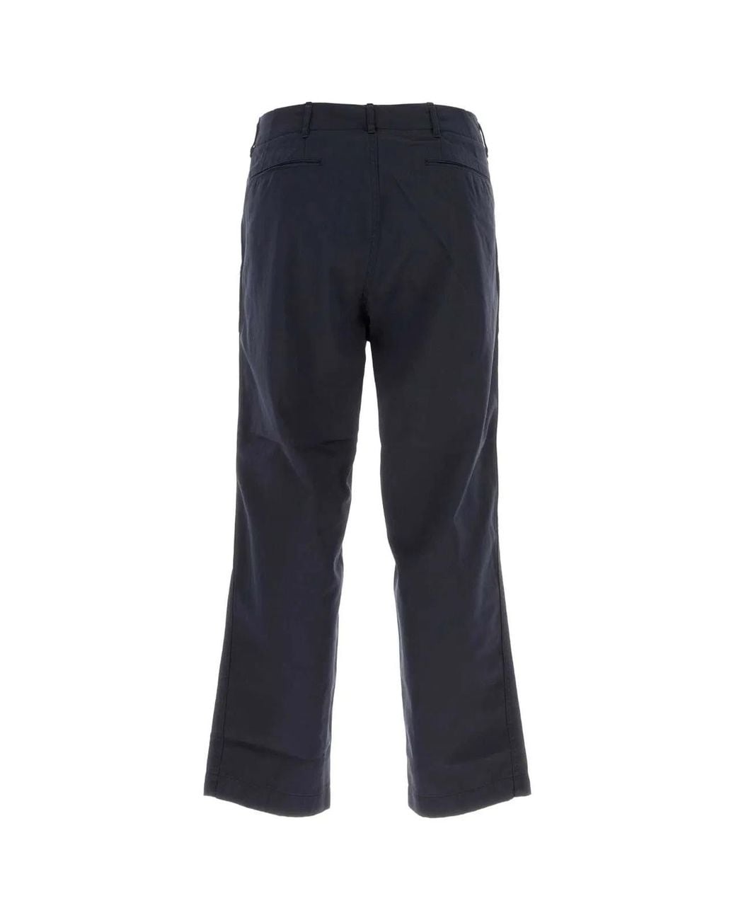 Nanamica Blue Wide Chino Pants for men