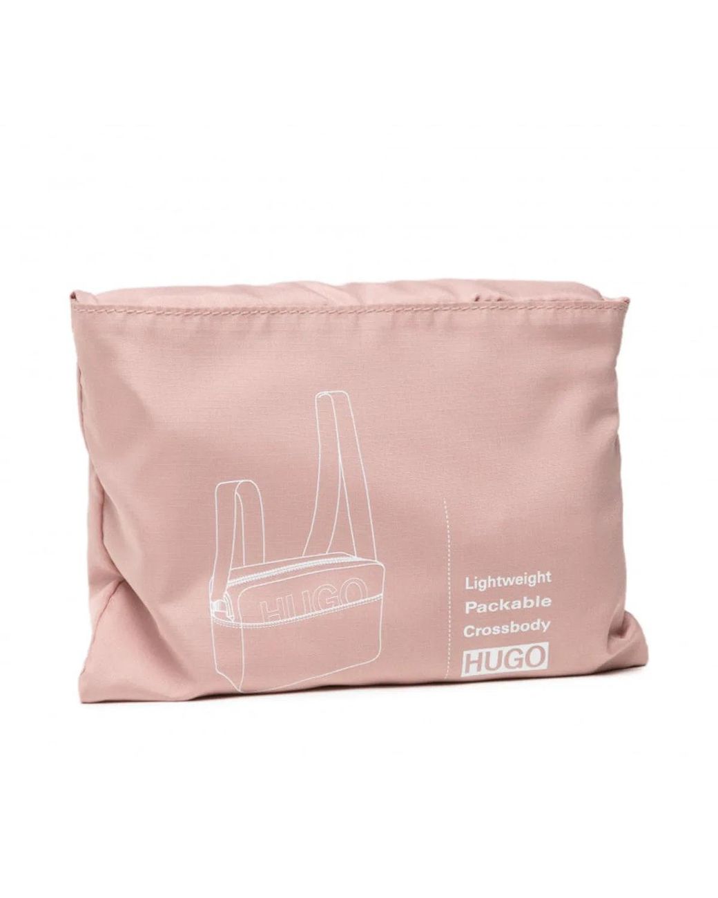 Boss Pink Reborn Packable Crossbody Bag
