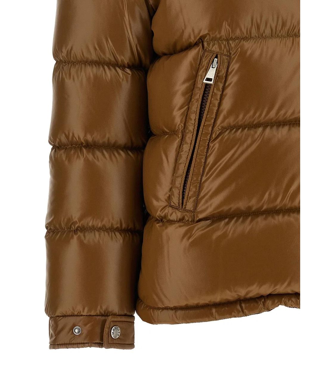 Moncler Brown 'Hypolais' Down Jacket