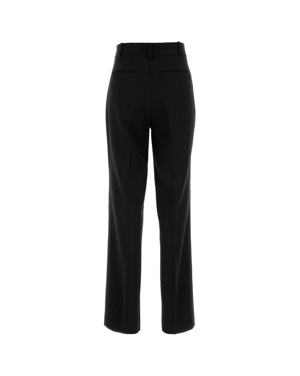 MICHAEL Michael Kors Black Michael By Michael Kors Pleated Full Length Pant