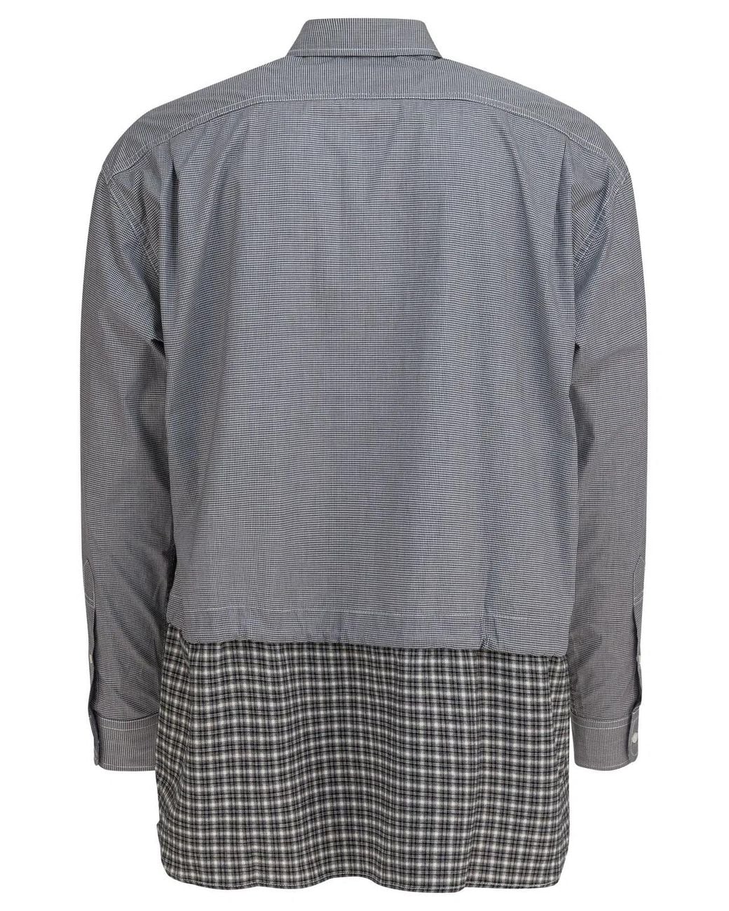 Comme des Garçons Gray Comme Des Garçons Homme Plus Cotton Shirt for men