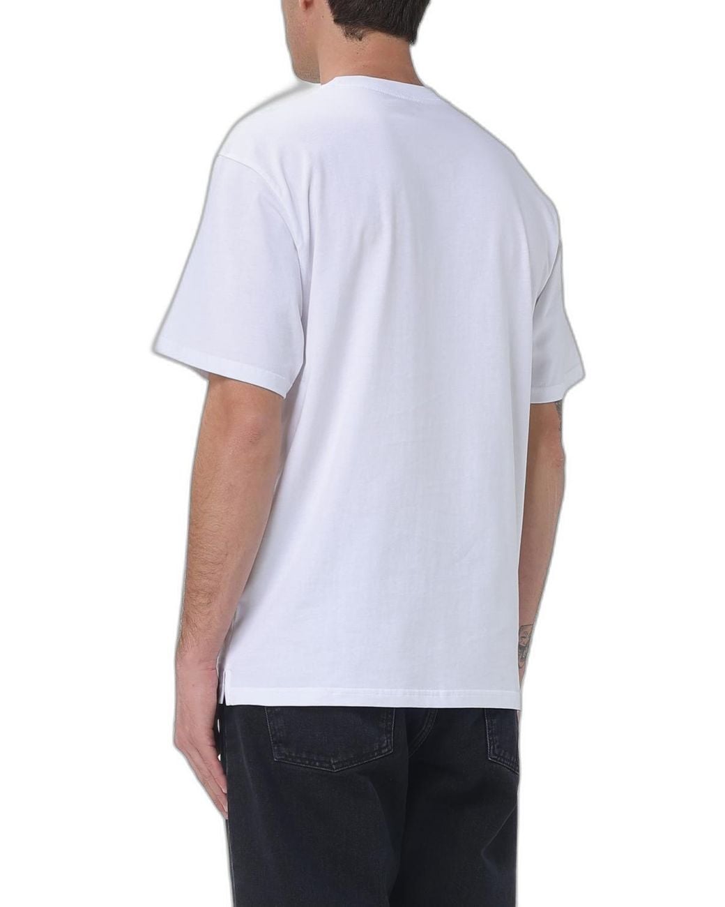 Carhartt White Madison Organic Cotton T-Shirt for men