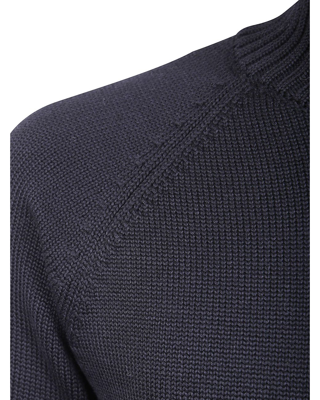 Slowear Blue Sweater With Crew Neck for men