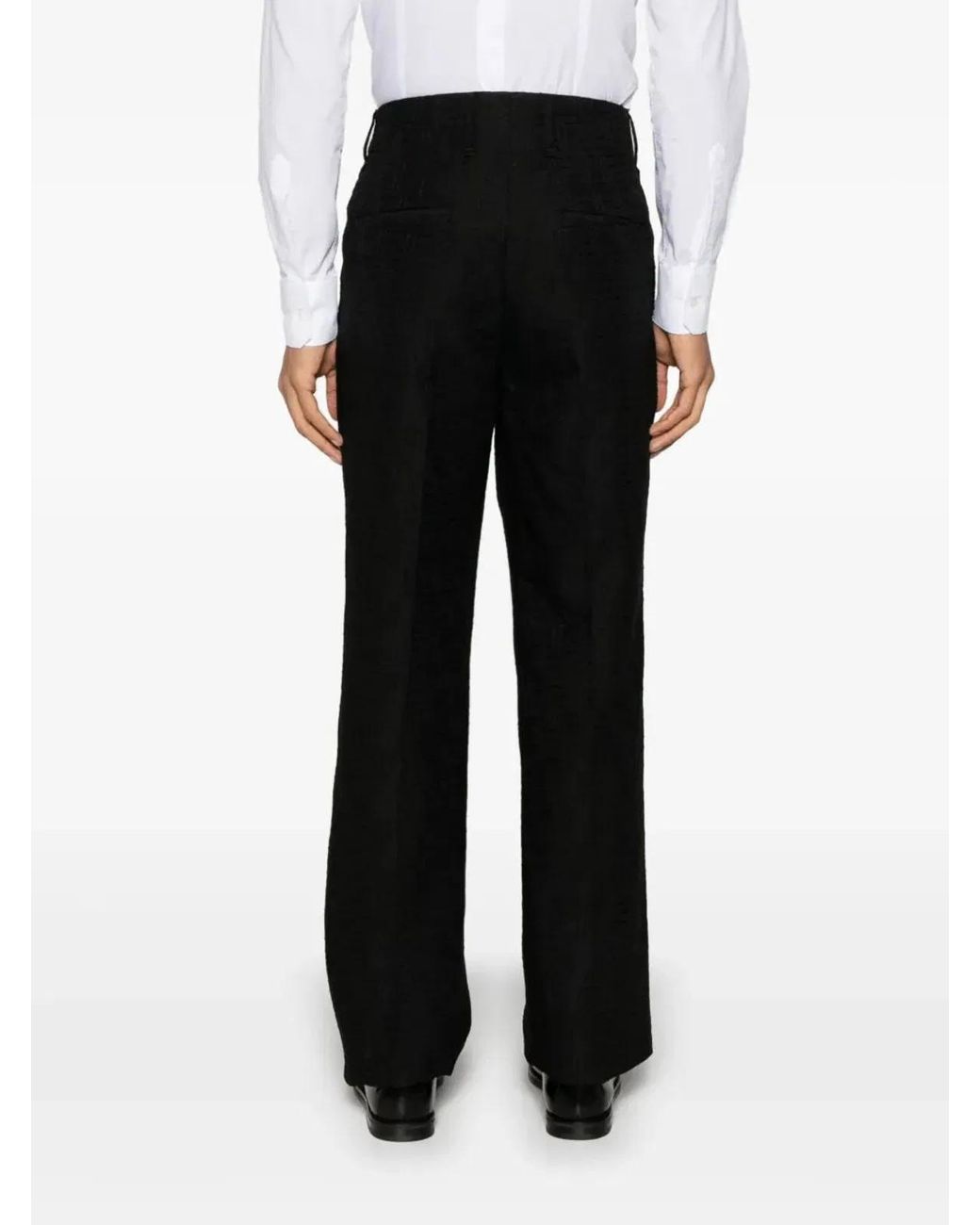 Fendi Gray Tailored Trousers For Ss25 for men