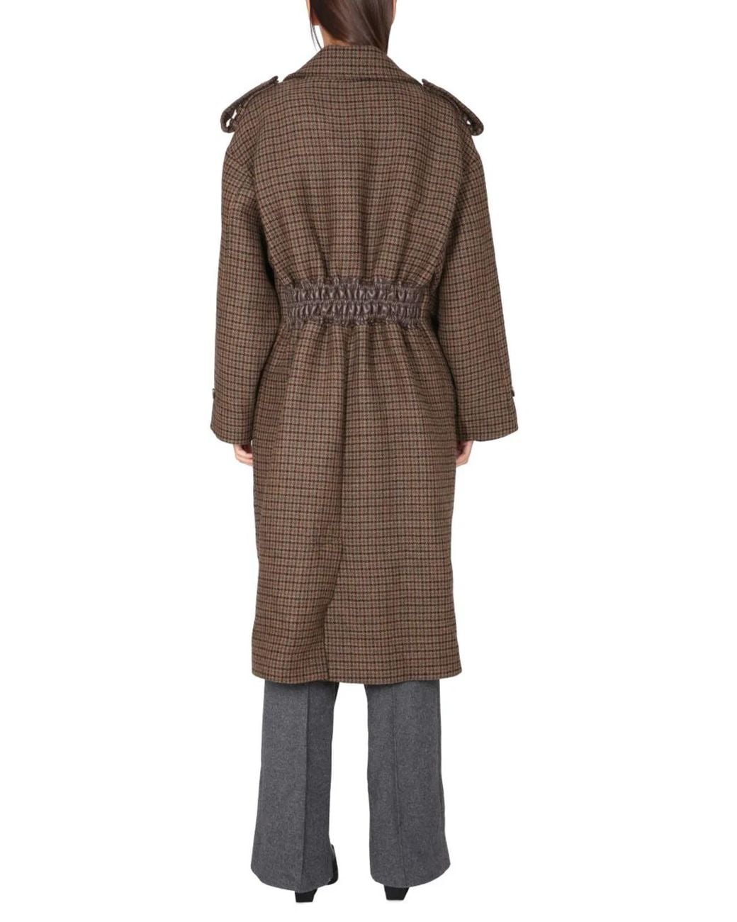 The Mannei Brown Shamali Oversize Coat