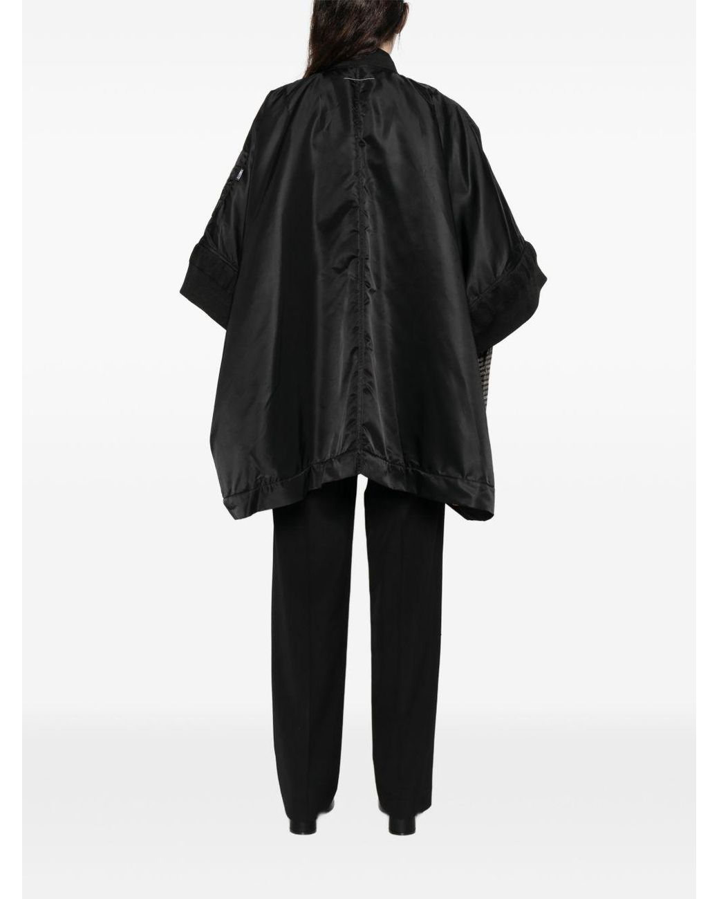 MM6 by Maison Margiela Black Numeric Signature Mm6 Puffer Jackets
