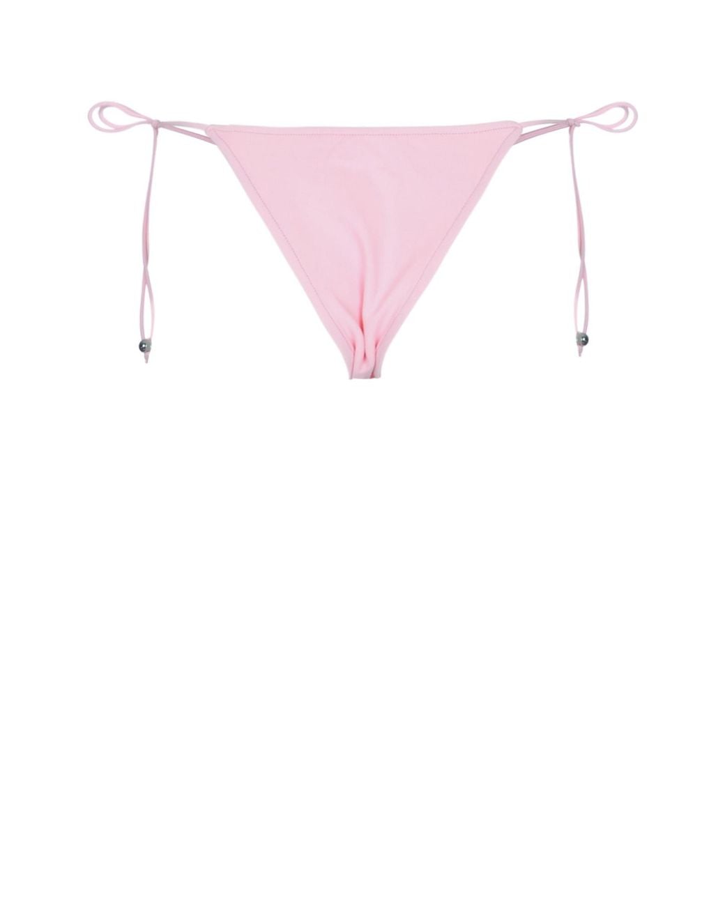 Jacquemus Pink Plage Triangle Bikini Bottom