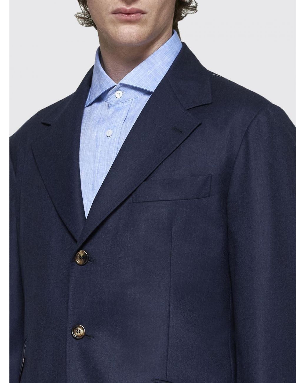 Brunello Cucinelli Blue Abito for men