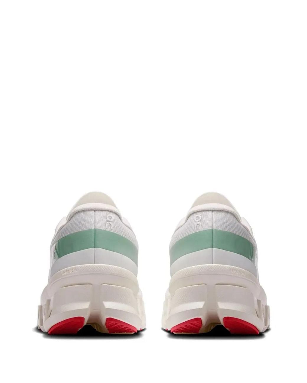 On Shoes White "Cloudmonster 1" Sneakers