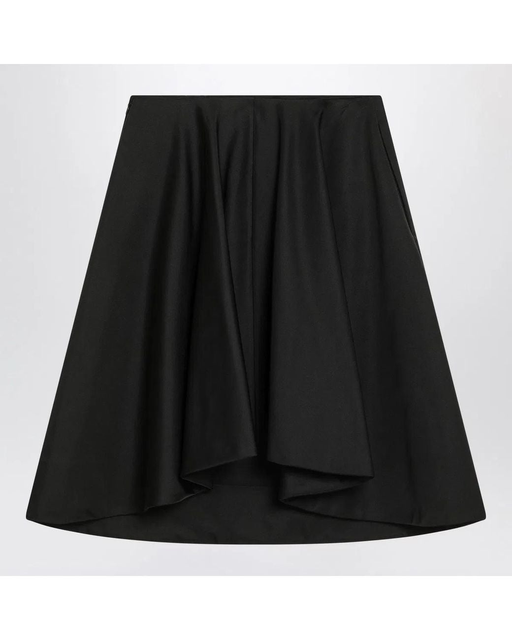 McQueen Black Flared Skirt