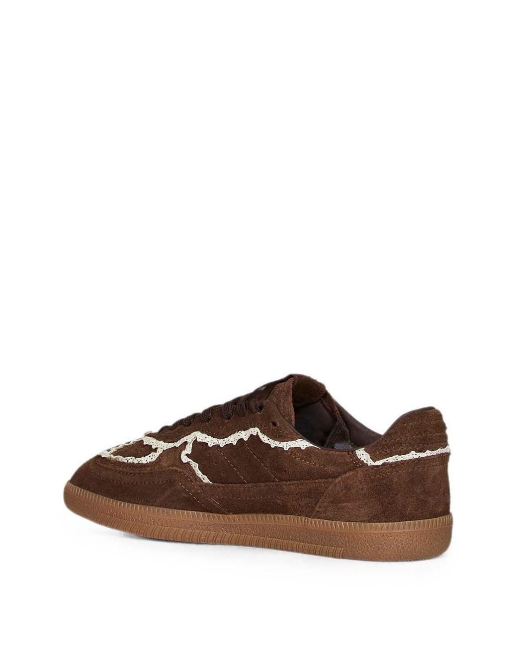 Alohas Brown Tb.490 Crochet Leather Sneakers