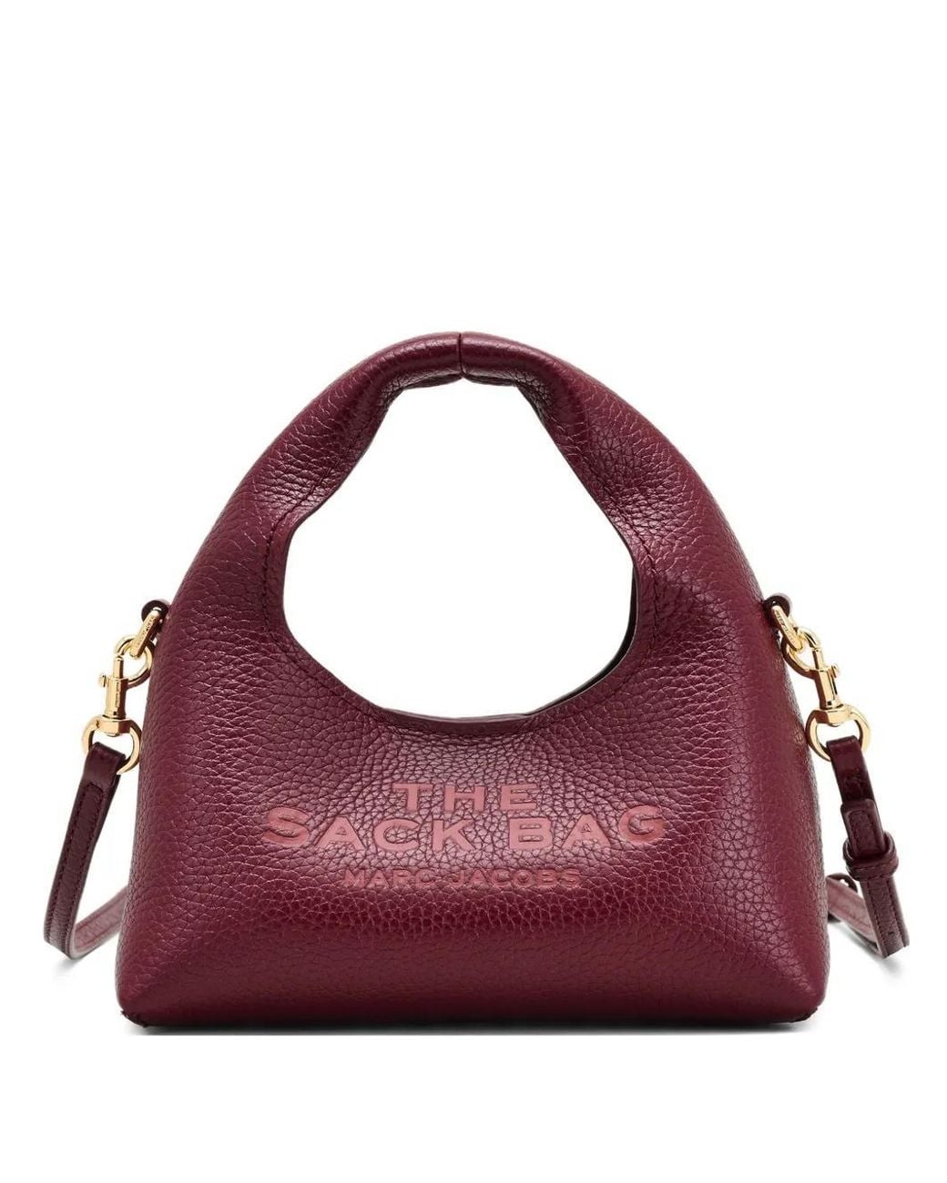 Marc Jacobs Purple The Micro Crossbody Sack Bag