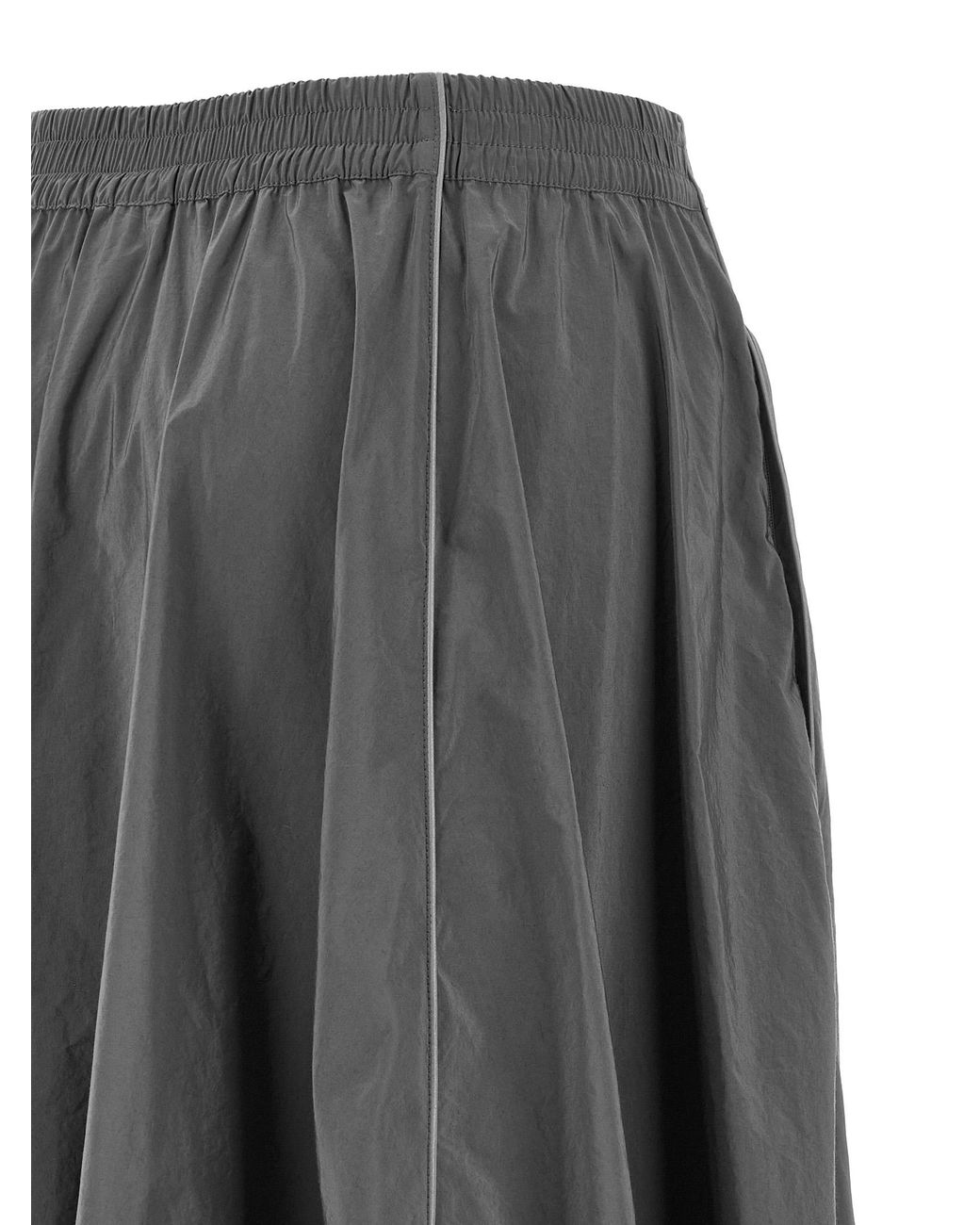 Balenciaga Gray 'Bodies Balloon' Skirt