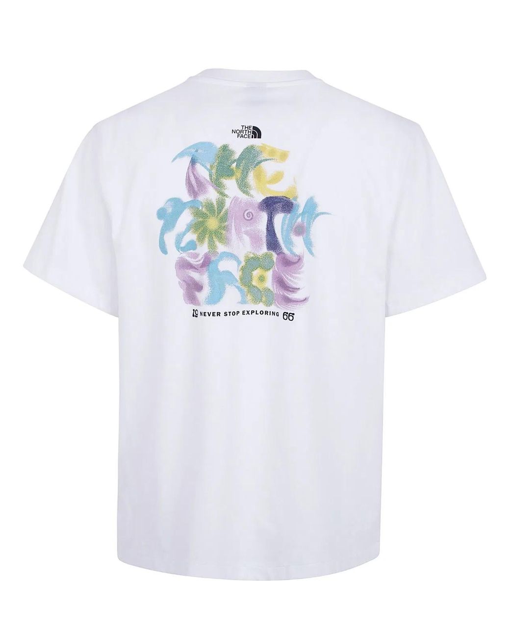 The North Face White 1966 Tnf" Relaxed Short Sleeve Tee