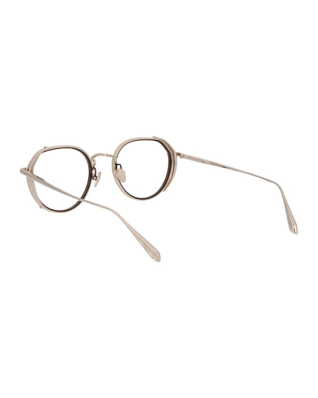 Linda Farrow Lightgold/Metallicbrown/Optical Titanium Glasses