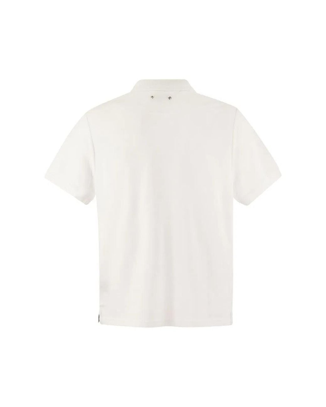 Vilebrequin White Organic Cotton Pique Polo Shirt for men