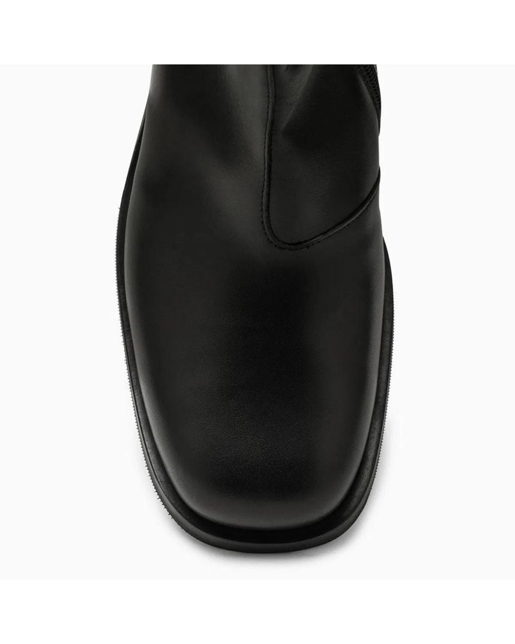 Our Legacy Black Leather Ankle Boot for men