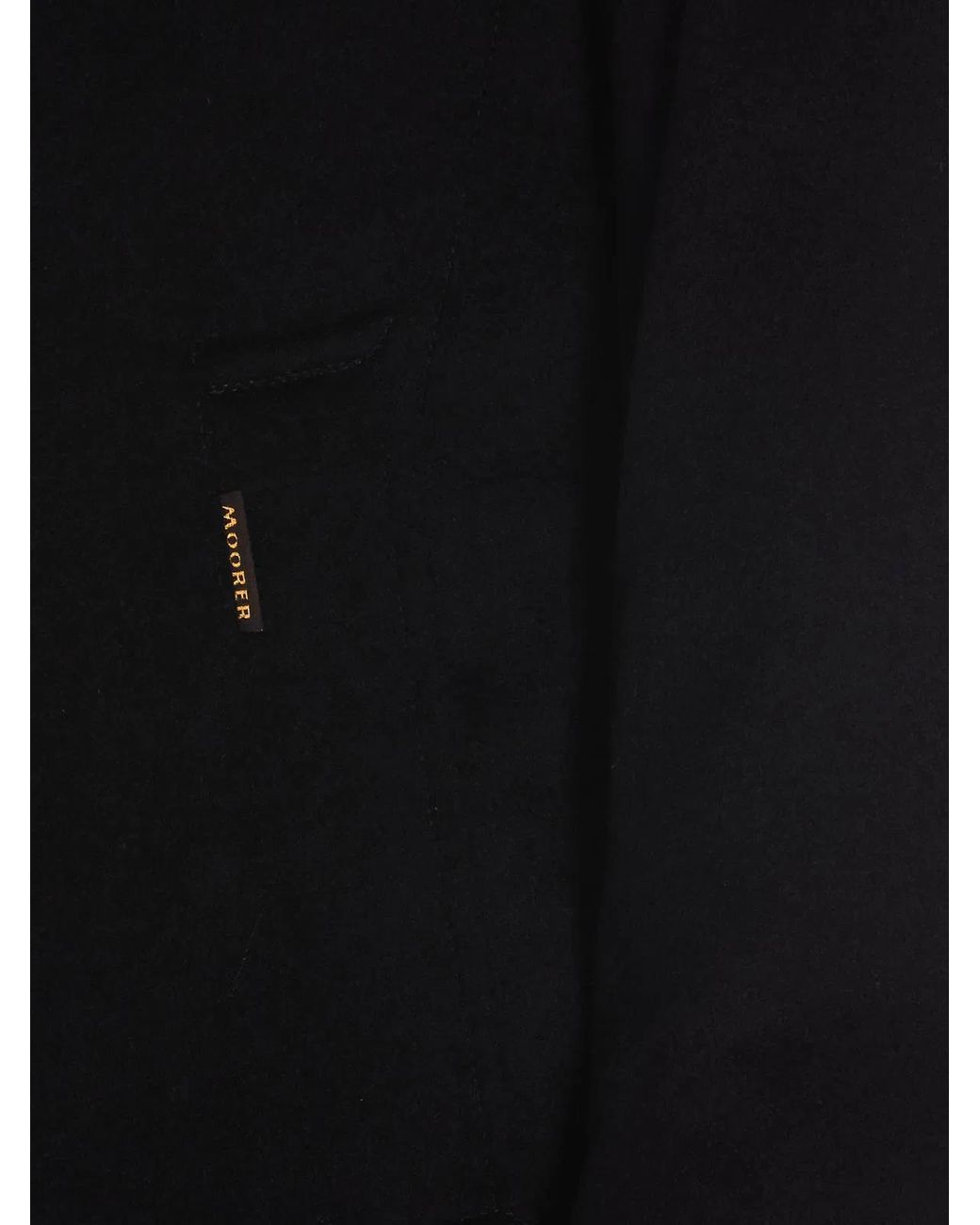 Moorer Black Bond Down Jacket for men