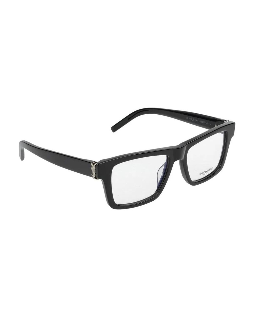 Saint Laurent Black Eyeglasses for men