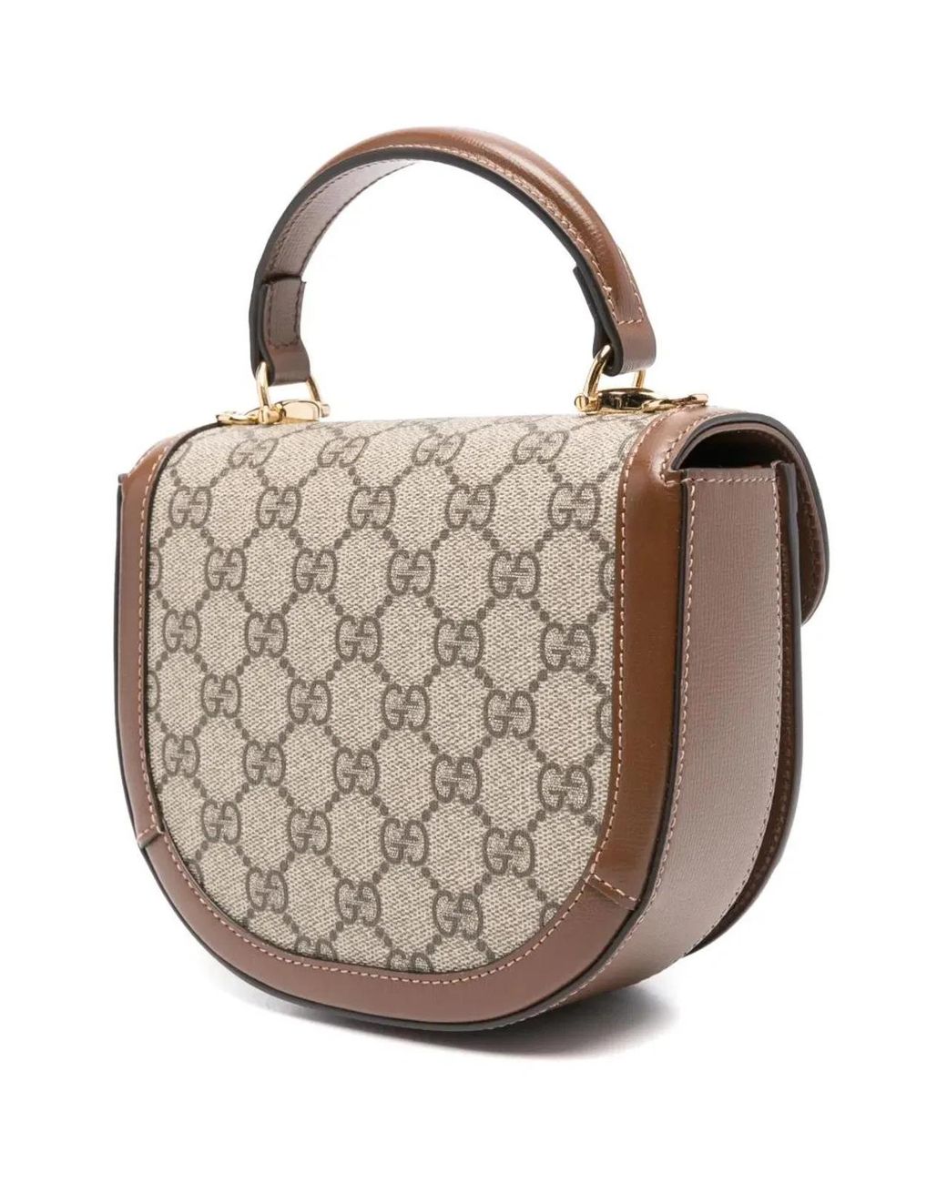 Gucci Metallic Borsa A Mano Mini "Horsebit 1955"