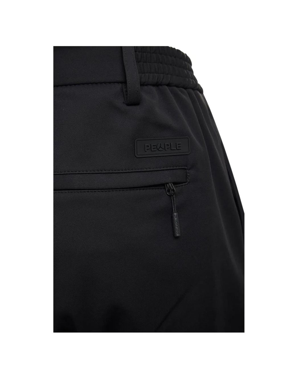 People Of Shibuya Black Kobra Trousers for men