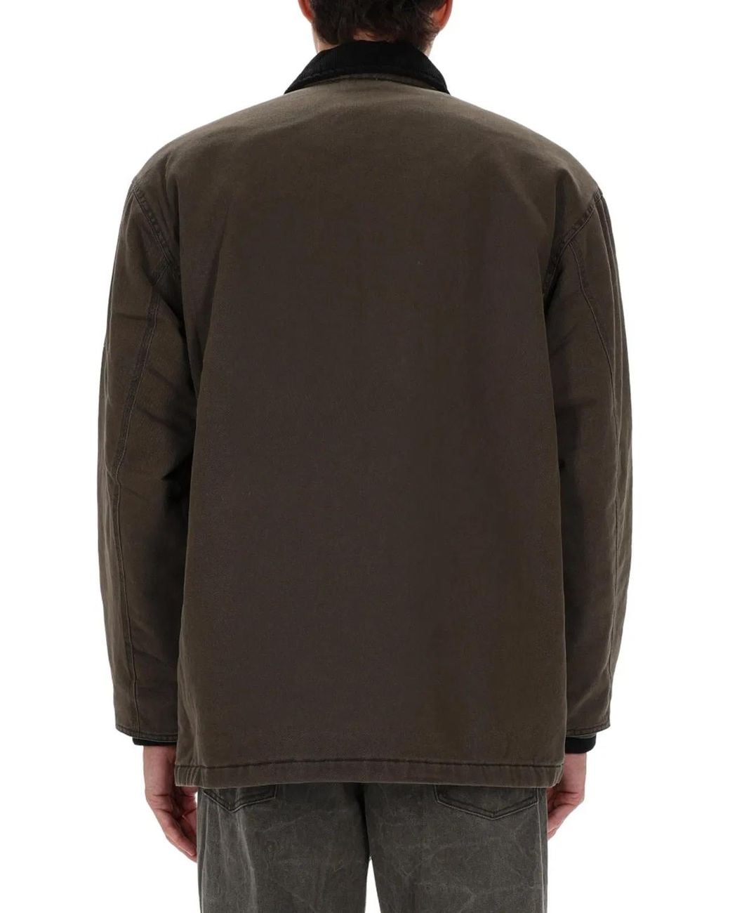 Obey Brown Cotton Sports Jacket for men