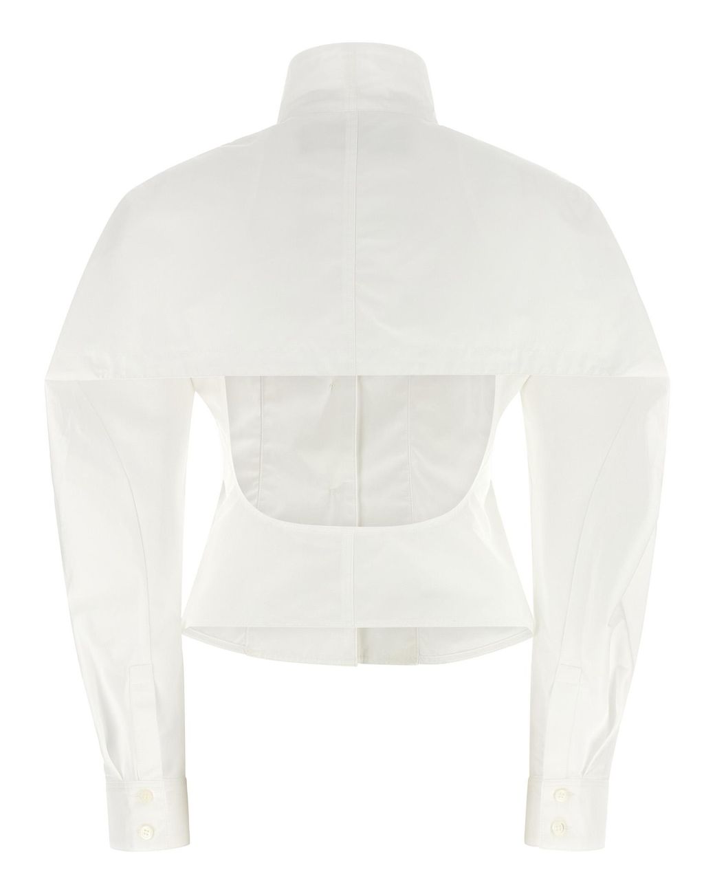 Jacquemus White 'La Chemise Tulipe' Shirt