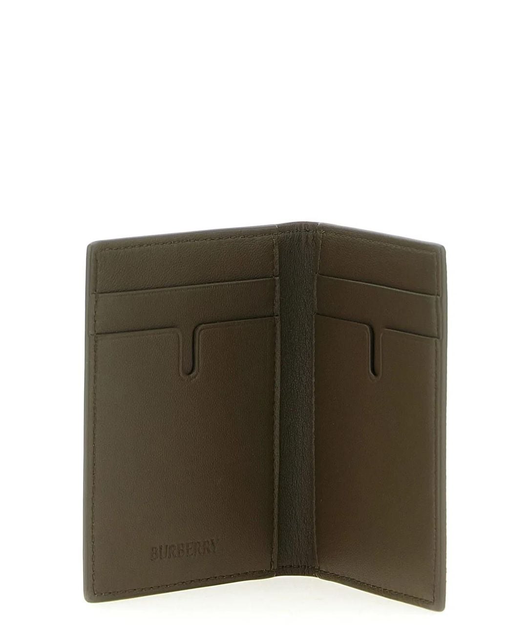 Burberry Natural Check Card Holder for men