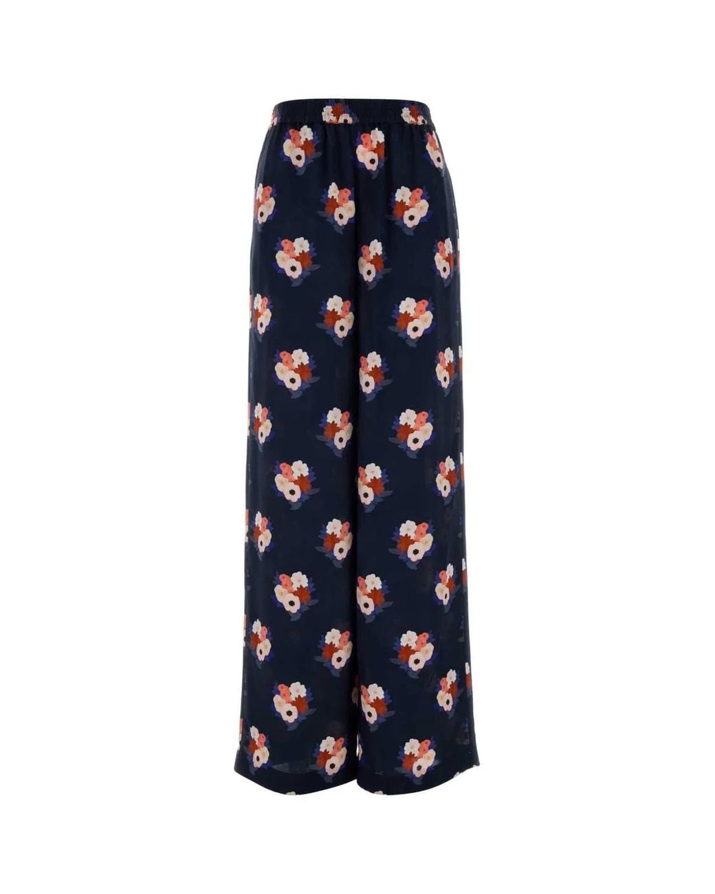 Fendi Blue Relaxed Elasticated Pants