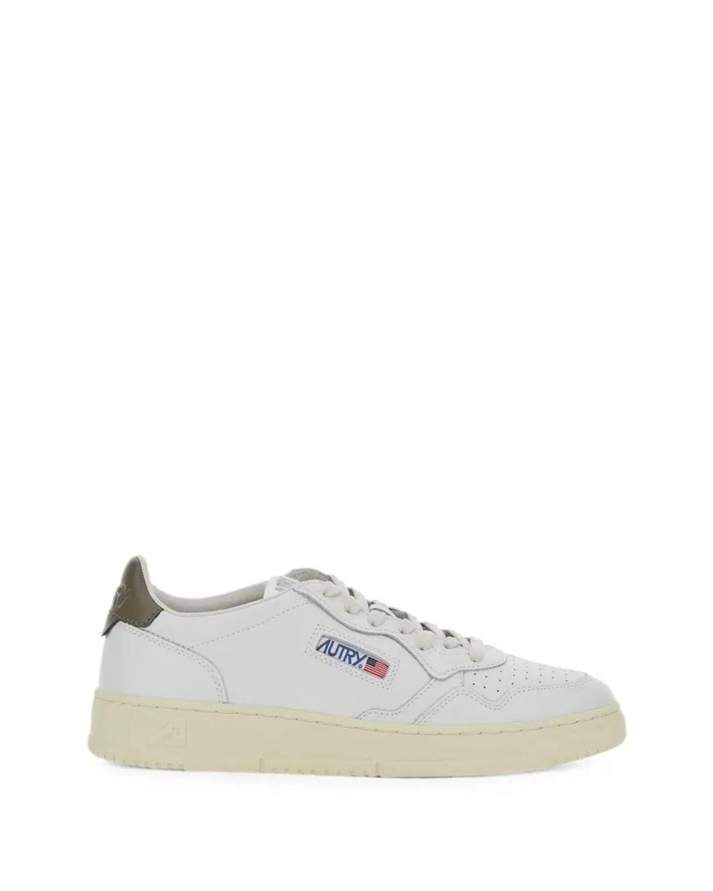 Autry White Logo Sneakers for men