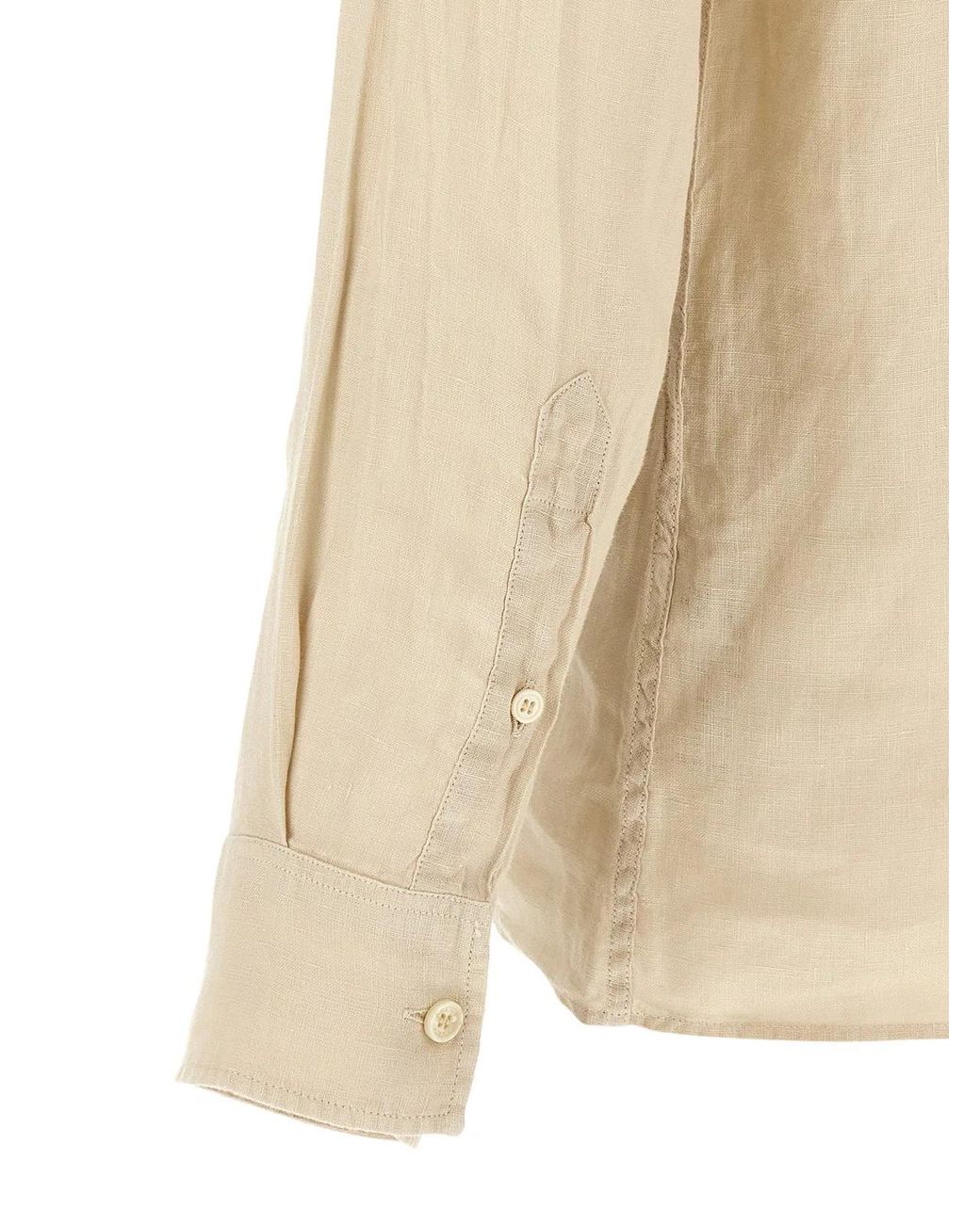 Mc2 Saint Barth Natural Full Sleeves Polo for men