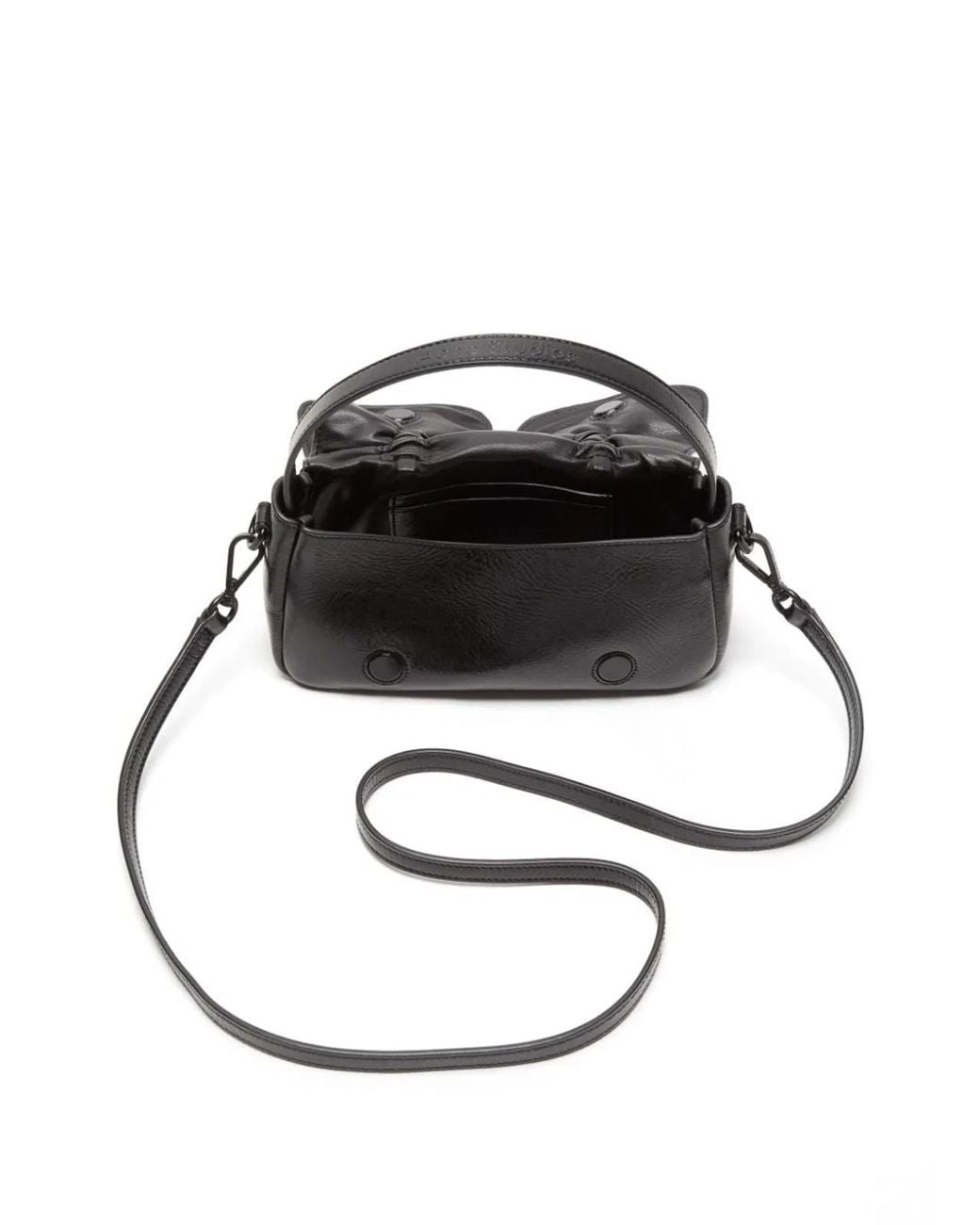 Acne Black Multipocket Micro Bag