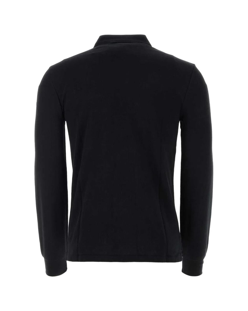 Polo Ralph Lauren Black Basic Mesh-Lsl-Knt for men