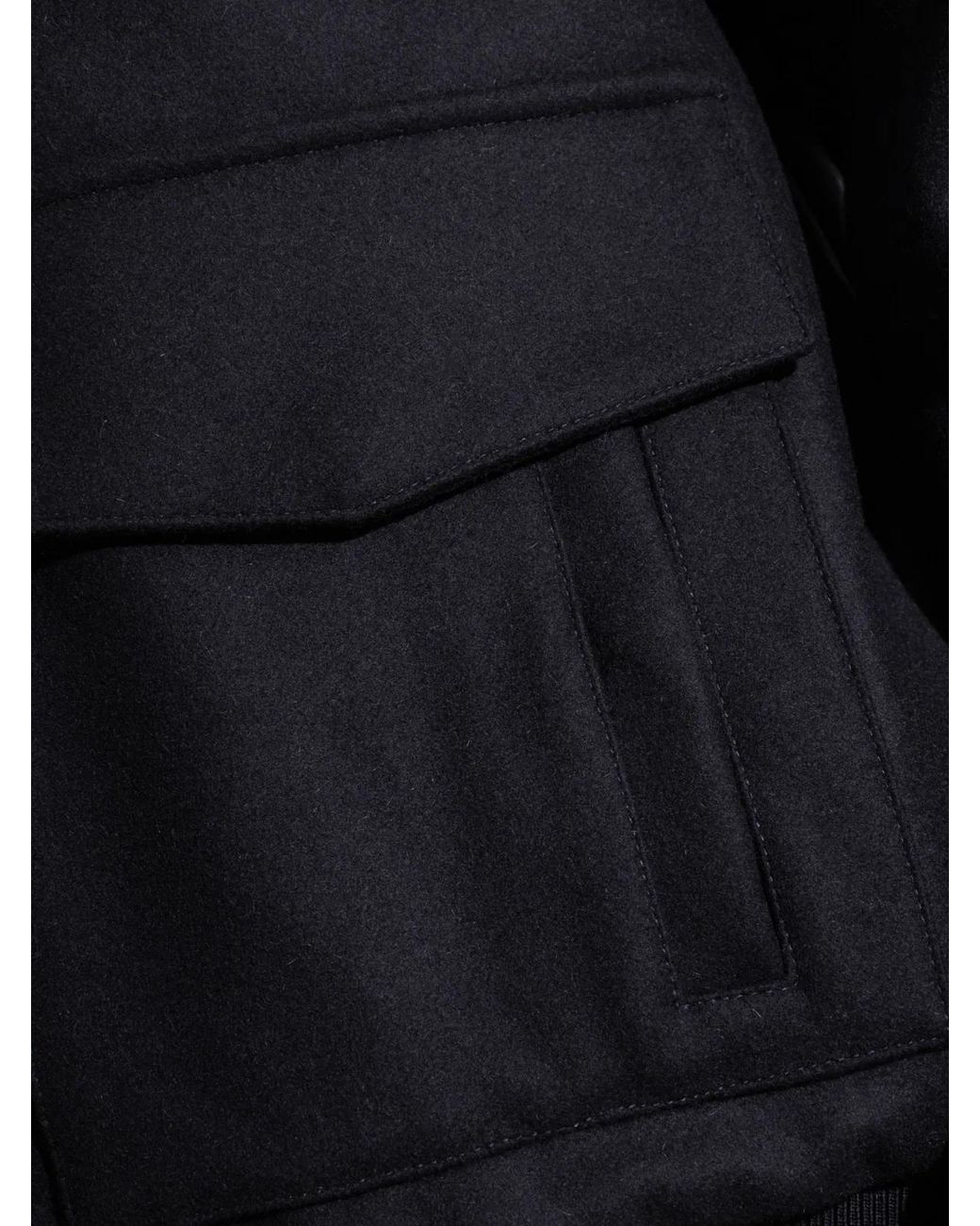 Balmain Blue Bomber Jacket for men