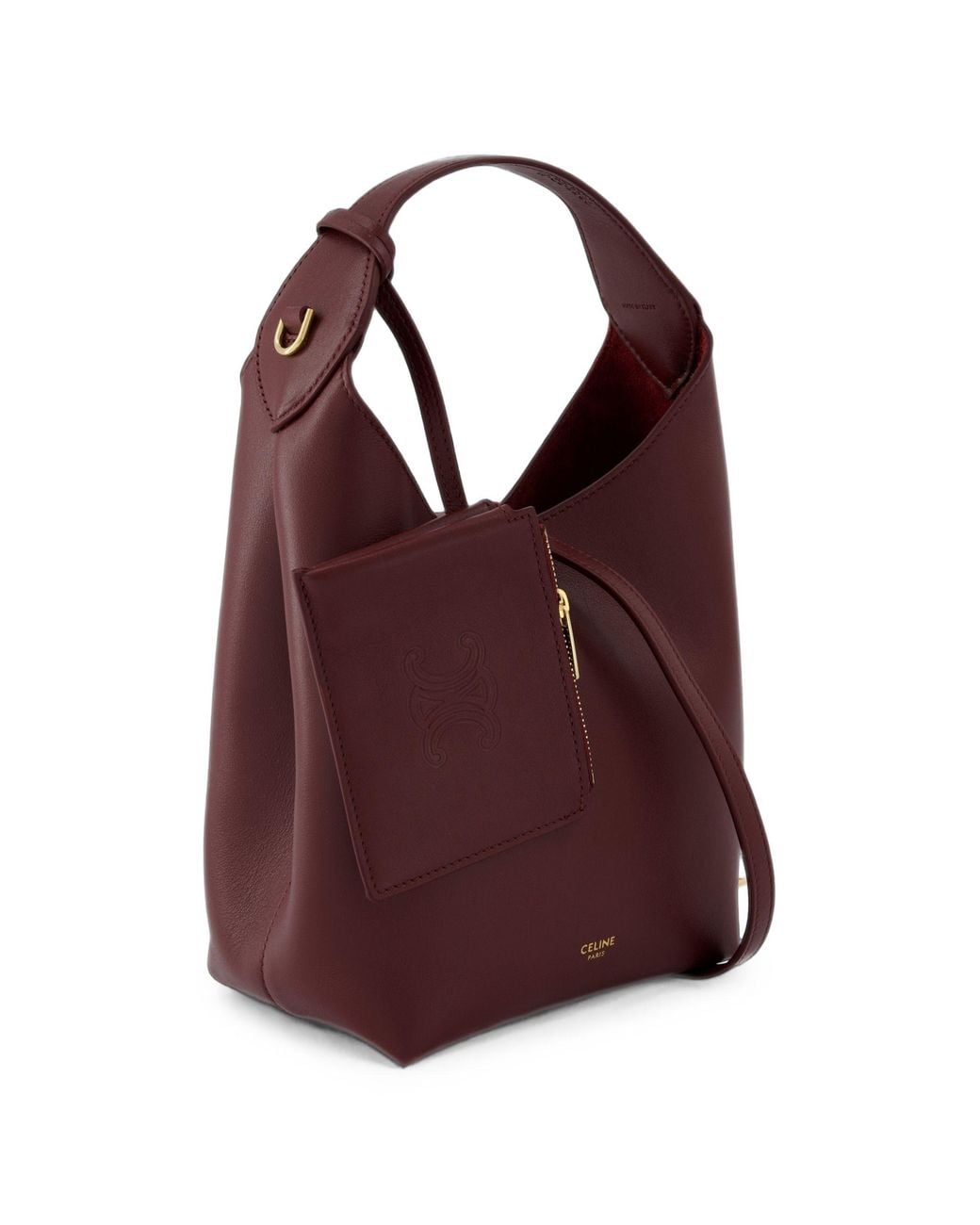 Céline Purple Small Hobo