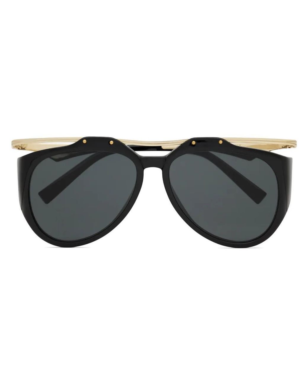 Saint Laurent Black Ysl Sl M137 Amelia Singlasses for men