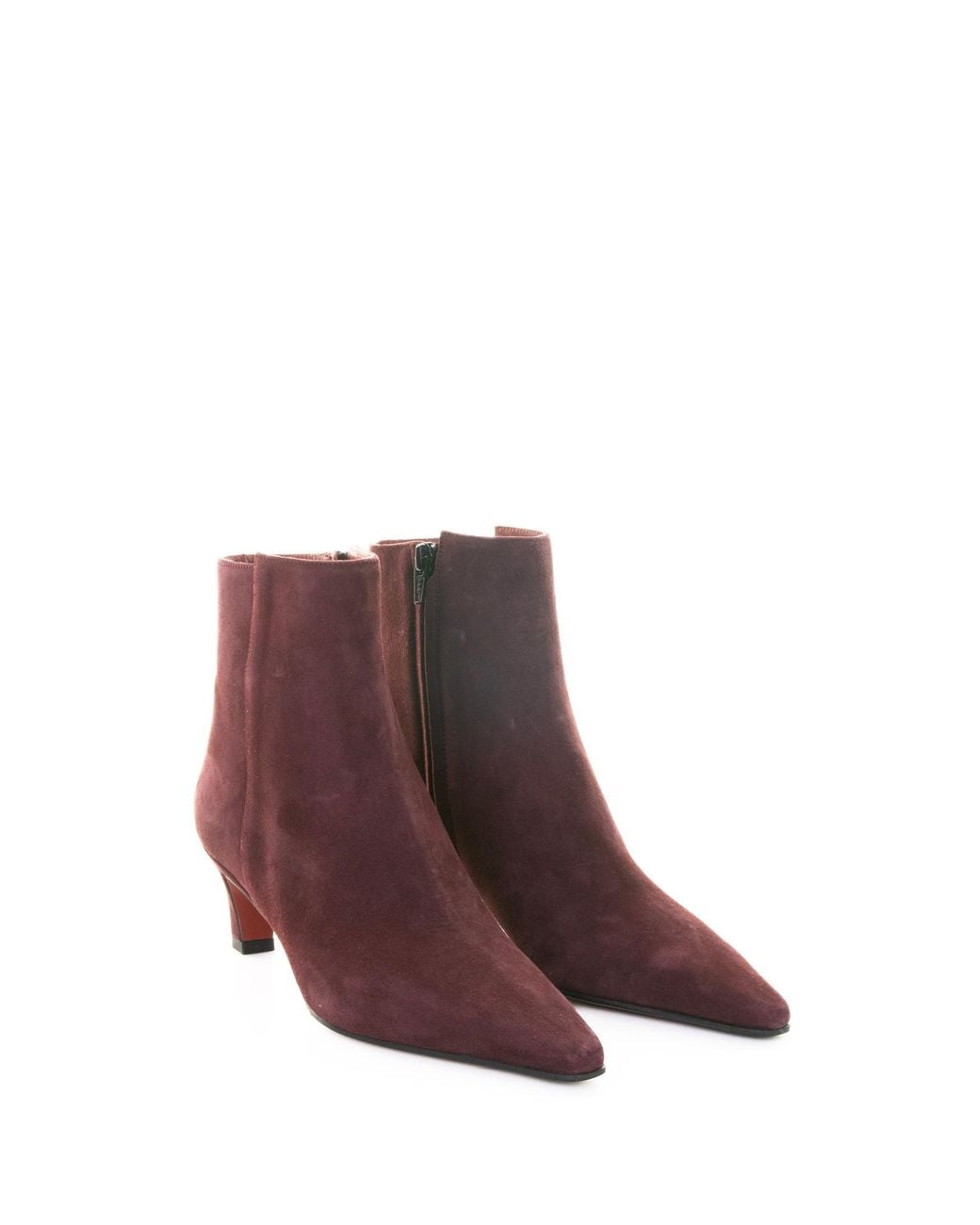Roberto Festa Purple Boots Suede