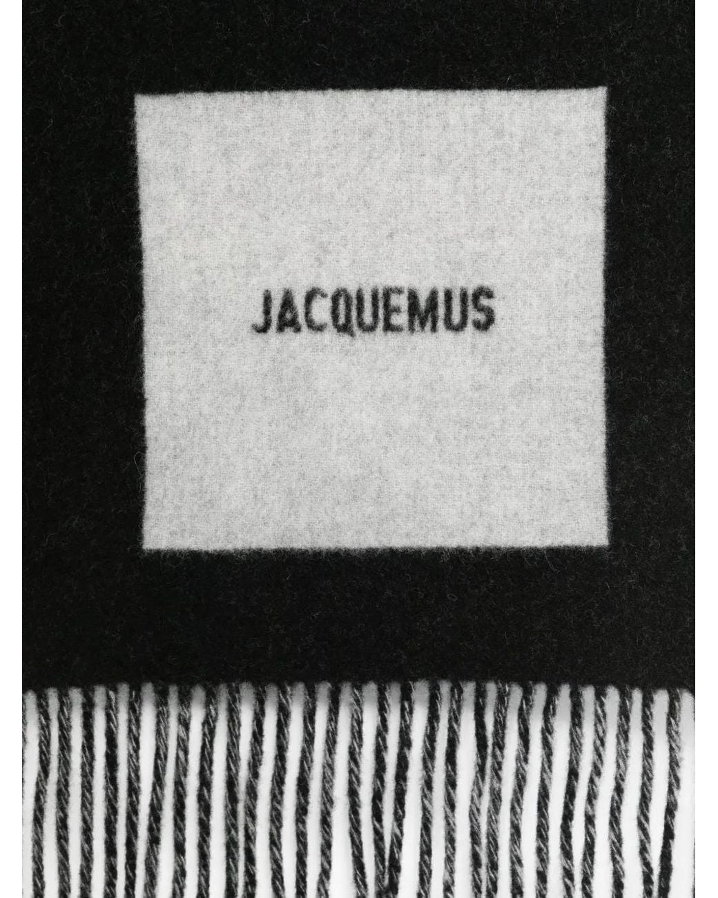Jacquemus Black L'Echarpe Rond Carré