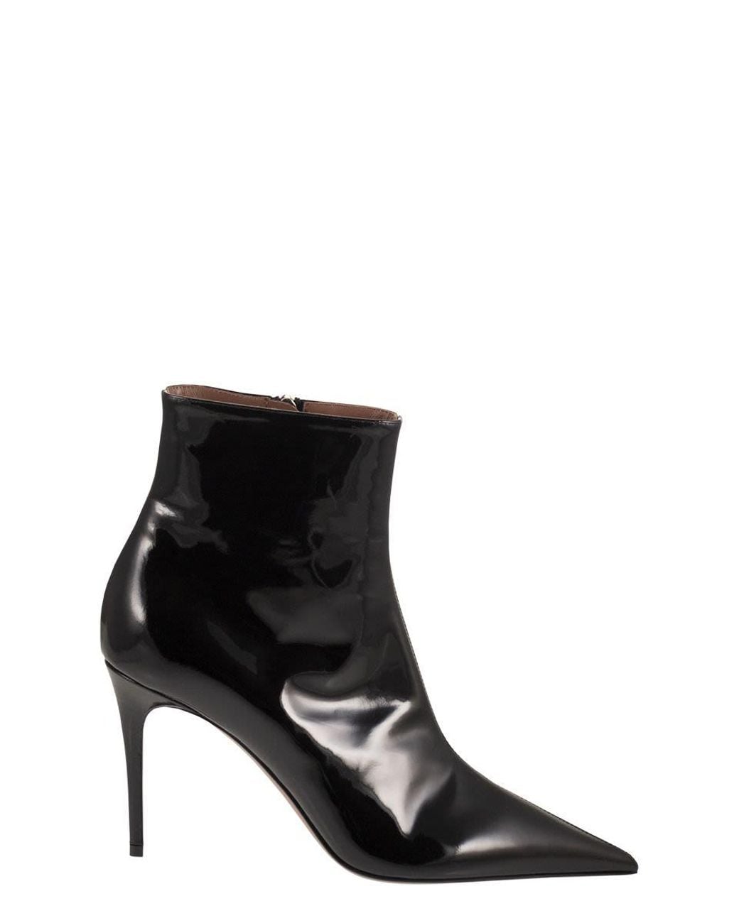 Paris Texas Black Vera Ankle Boot 85