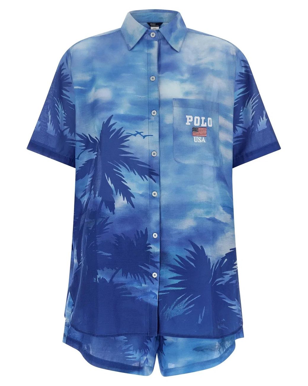Polo Ralph Lauren Blue Complete 'Palme' Print