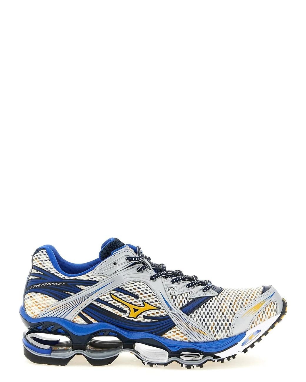 Mizuno Blue 'Wave Prophecy 1' Sneakers for men