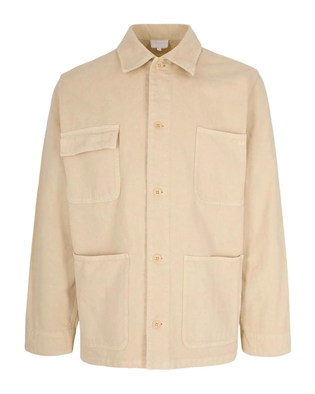 A.P.C. Natural Organic Cotton Shirt for men