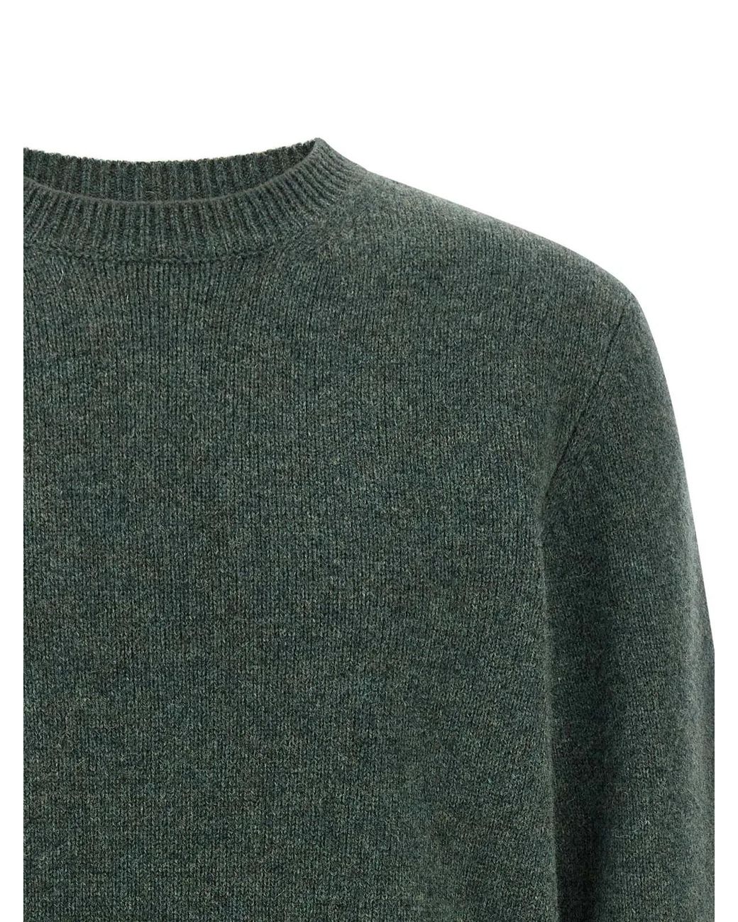 A.P.C. Green 'Edmond' Sweater for men