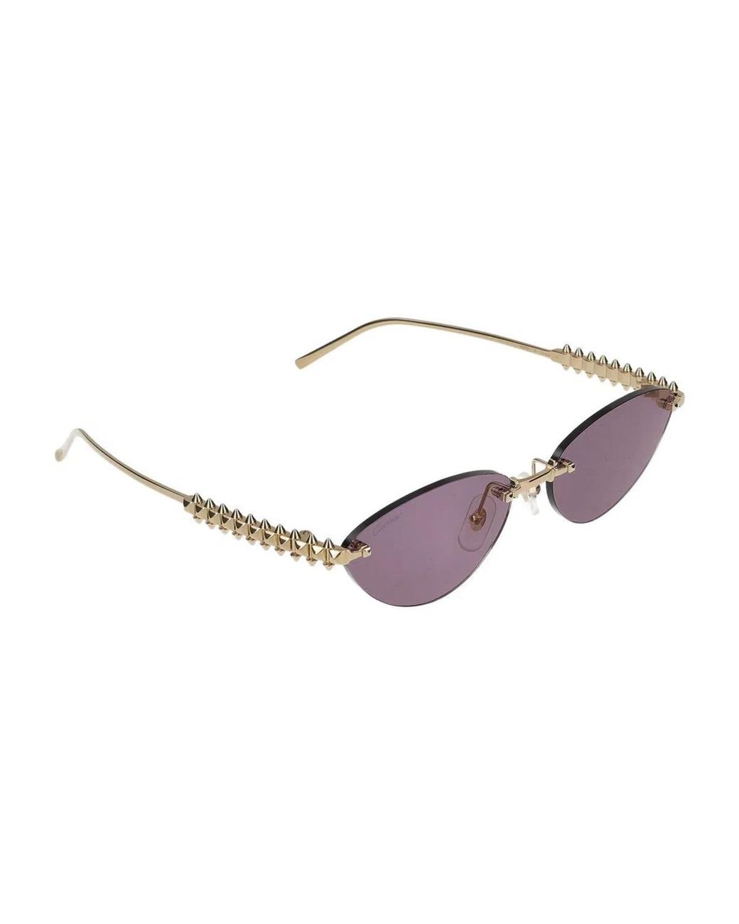 Cartier Purple Sunglasses Ct0543S 004/16/140
