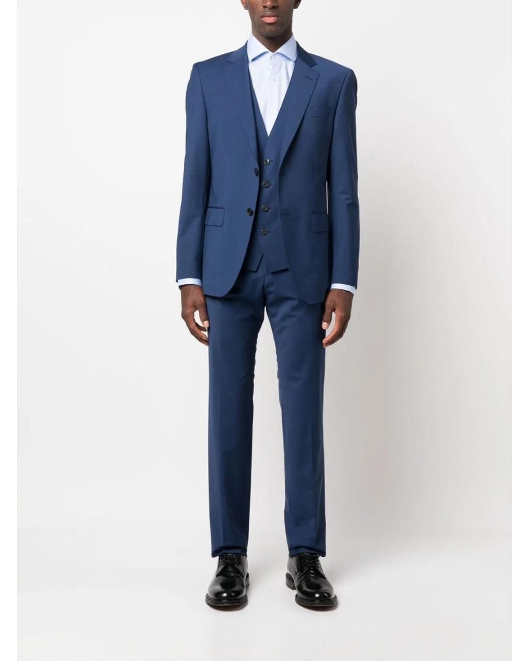 Boss Blue Chaleco Conjunto for men