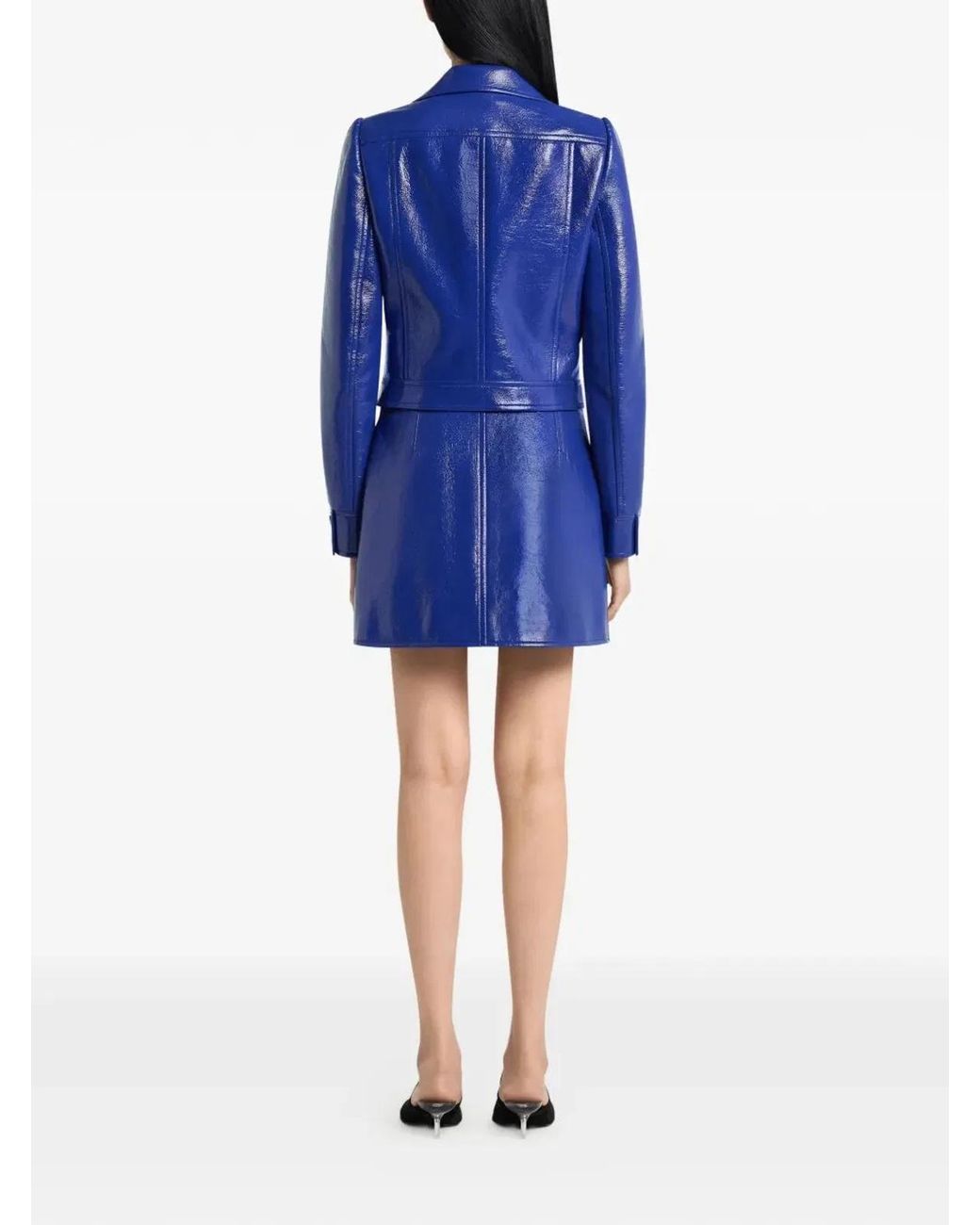 Courreges Blue Courregès Mineral Cotton Polyester Jacket