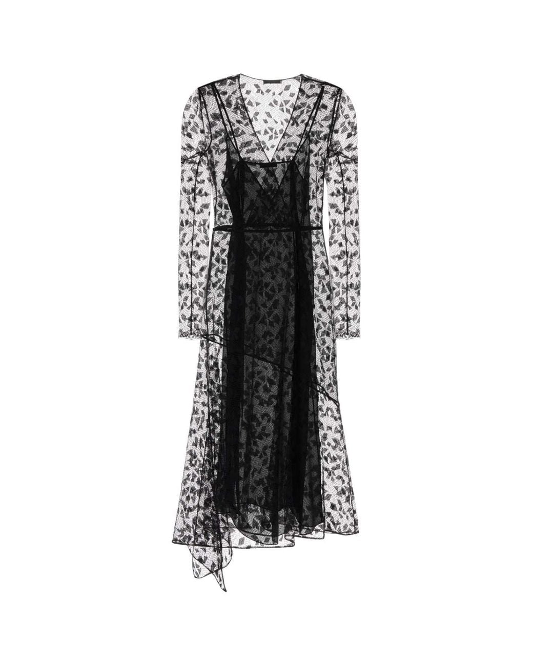 Fendi Black Lace Dress