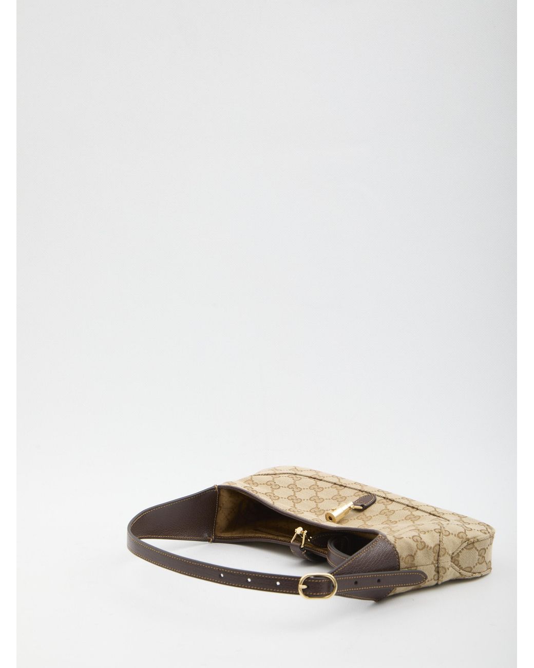 Gucci Brown Medium Jackie Slim Shoulder Bag