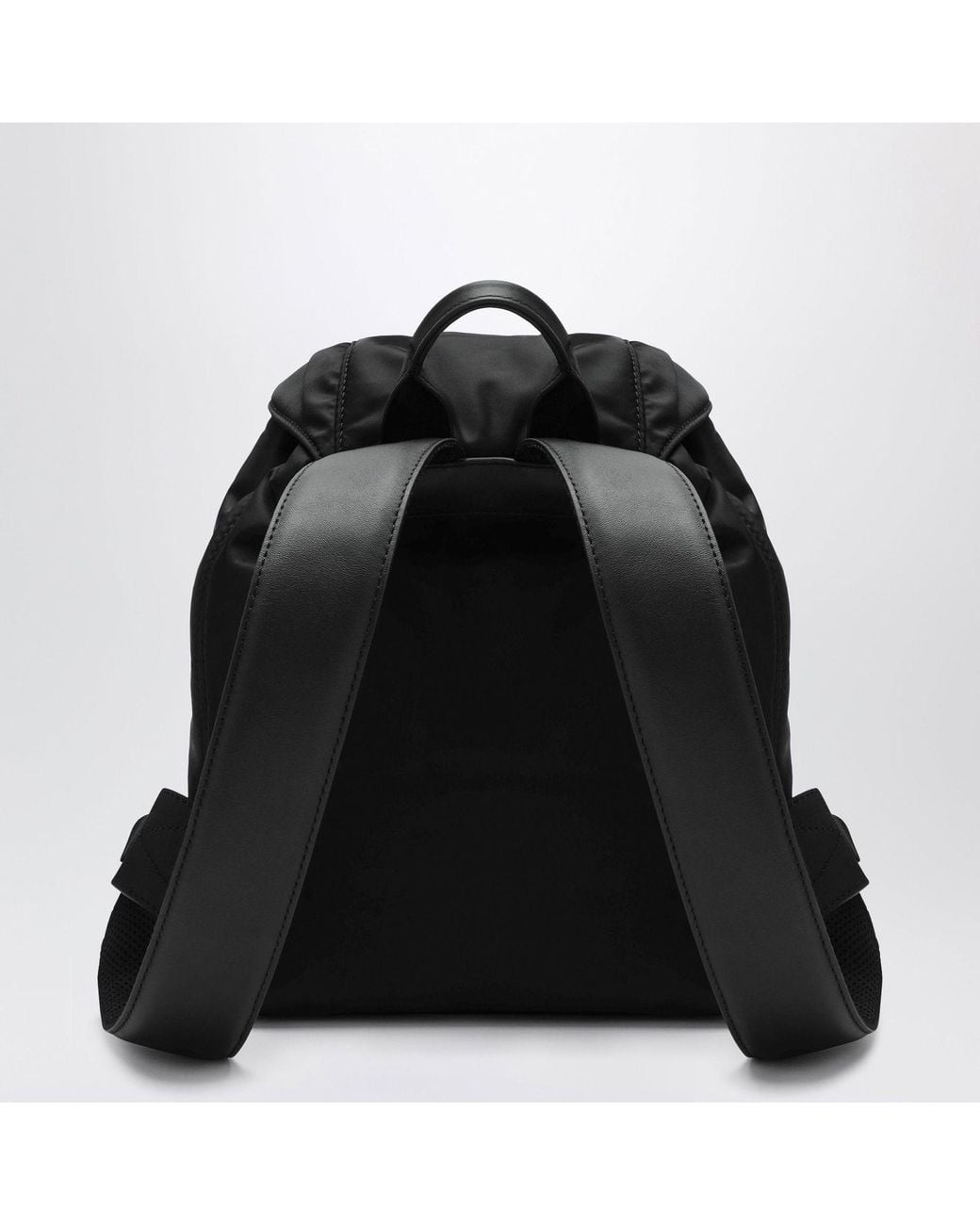 AMI Black Marcel Small Nylon Backpack